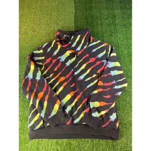 Victoria's Secret PINK Women's Multicolored Tie Dye Cowl Neck Sweatshirt Size MD